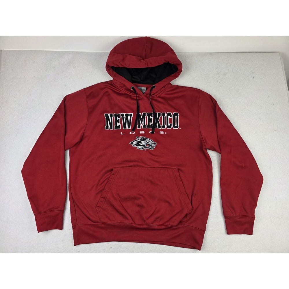 New Mexico University Loboos Colosseum Athletics Hoodie Mens XL NCAA College